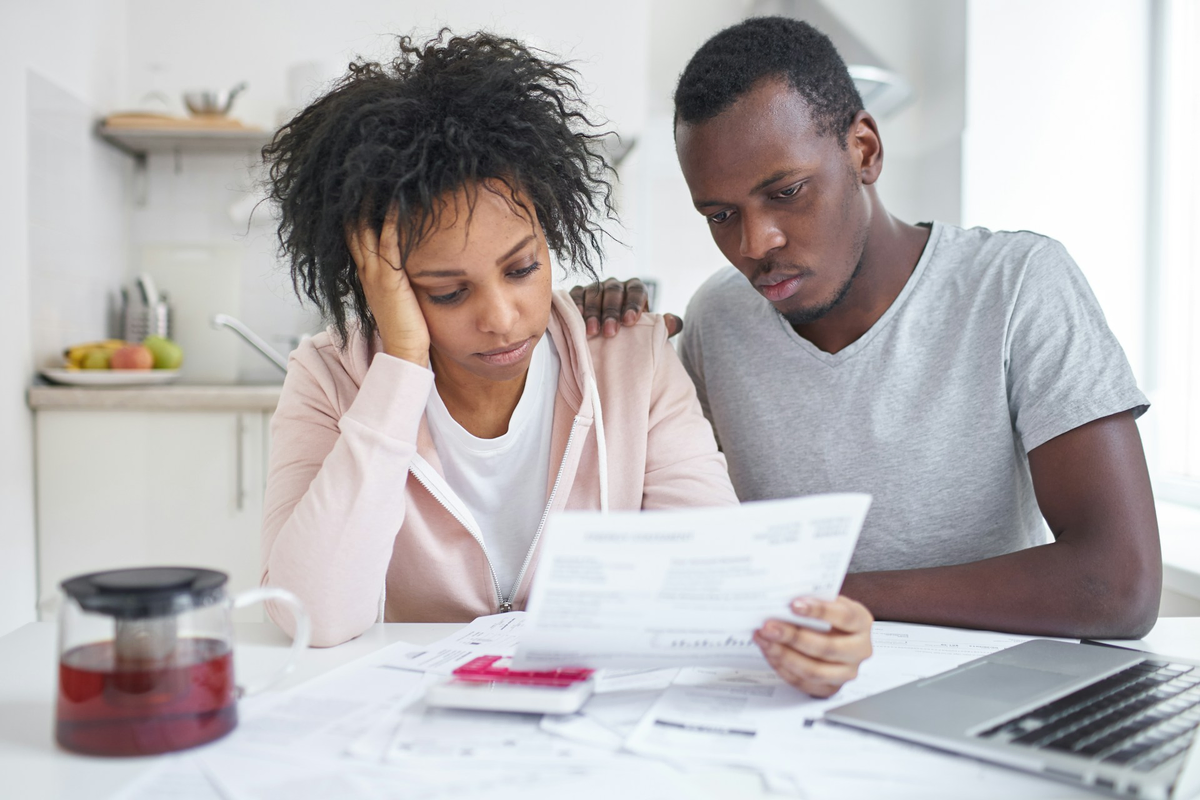 Homeowners reviewing their remortgage options